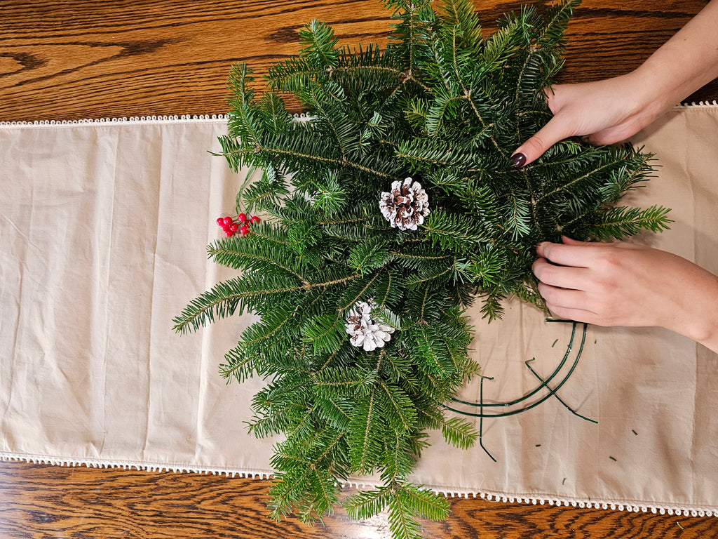 DIY Holiday Centerpiece Kit-Christmas Table Decor