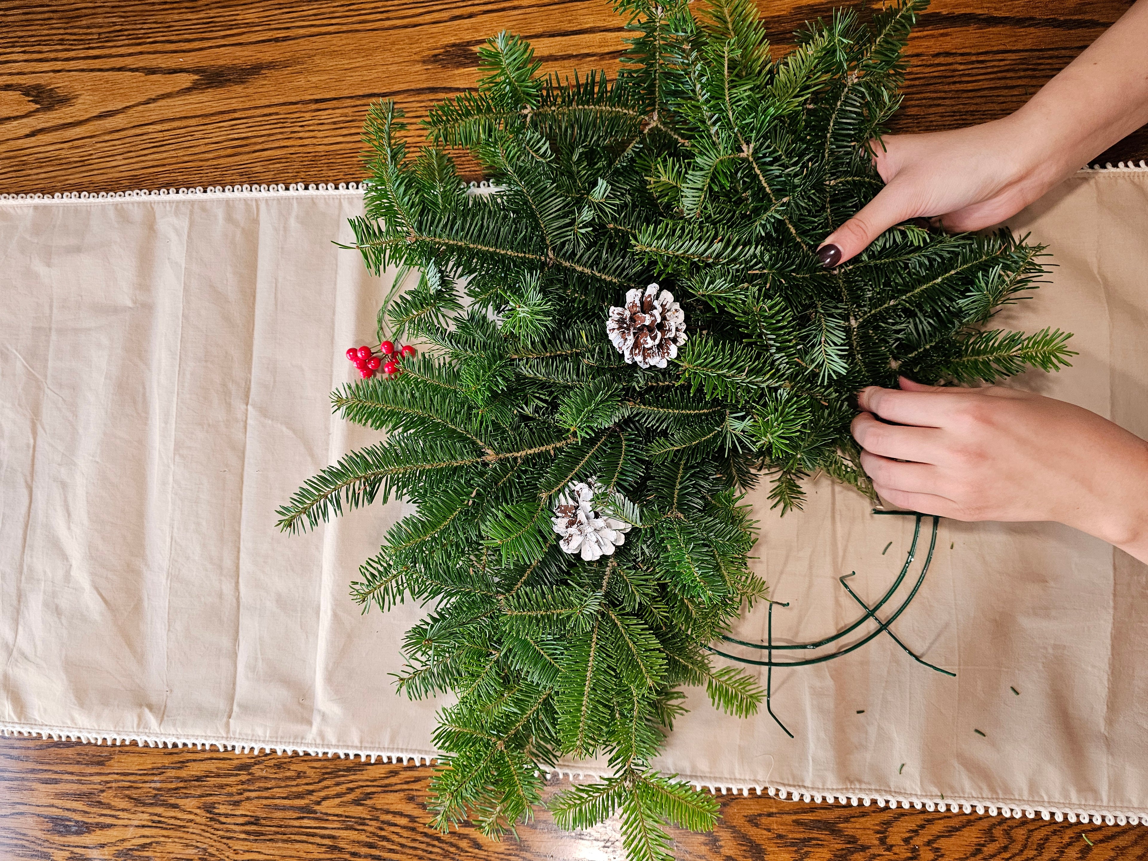 DIY Holiday Centerpiece Kit-Christmas Table Decor