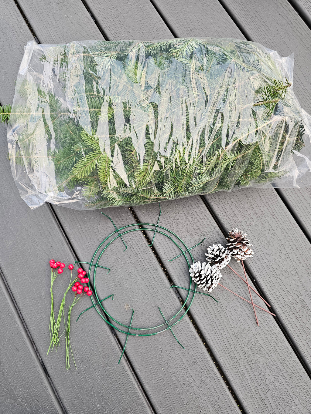 DIY Holiday Centerpiece Kit-Christmas Table Decor