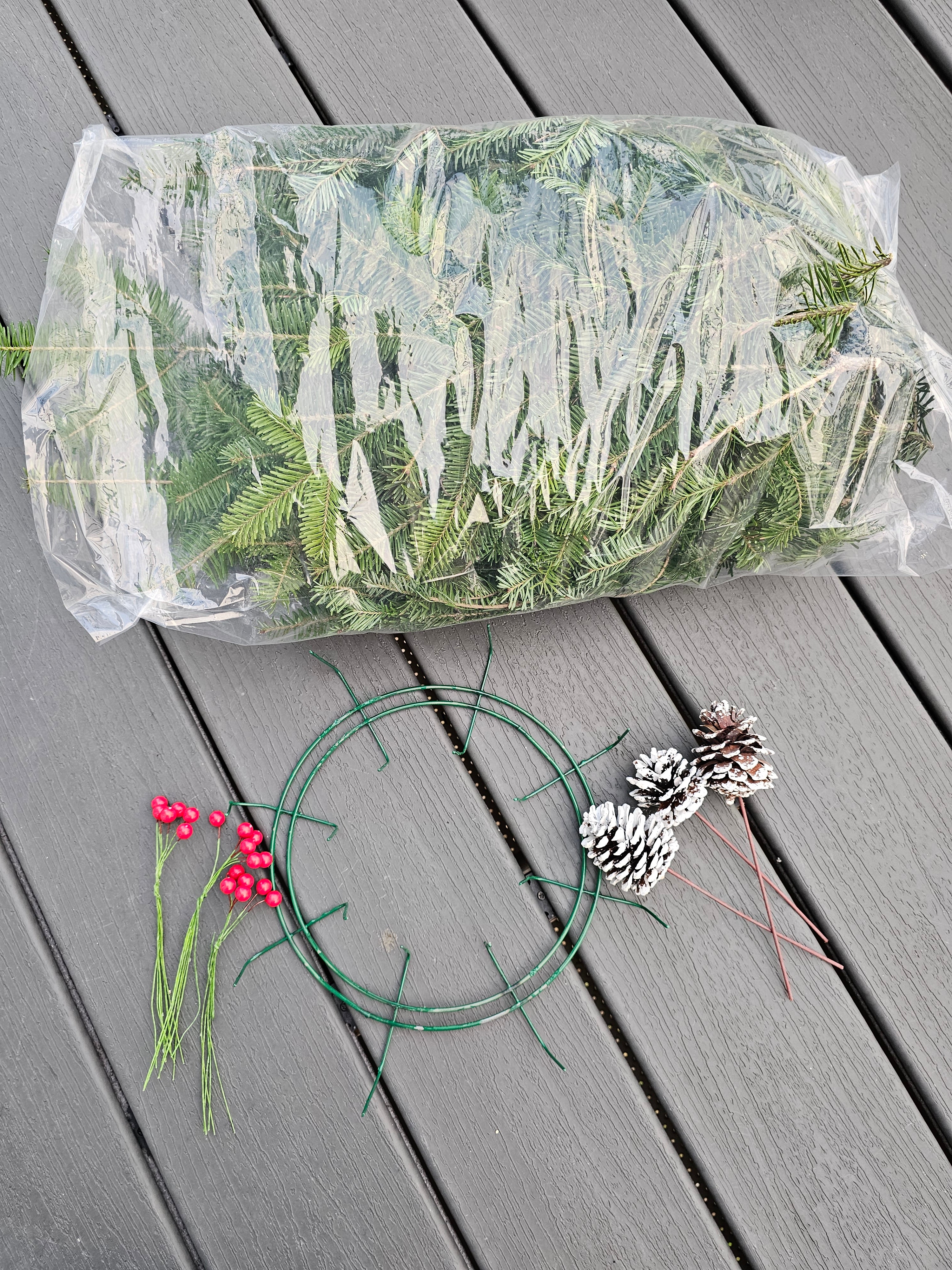 DIY Holiday Centerpiece Kit-Christmas Table Decor