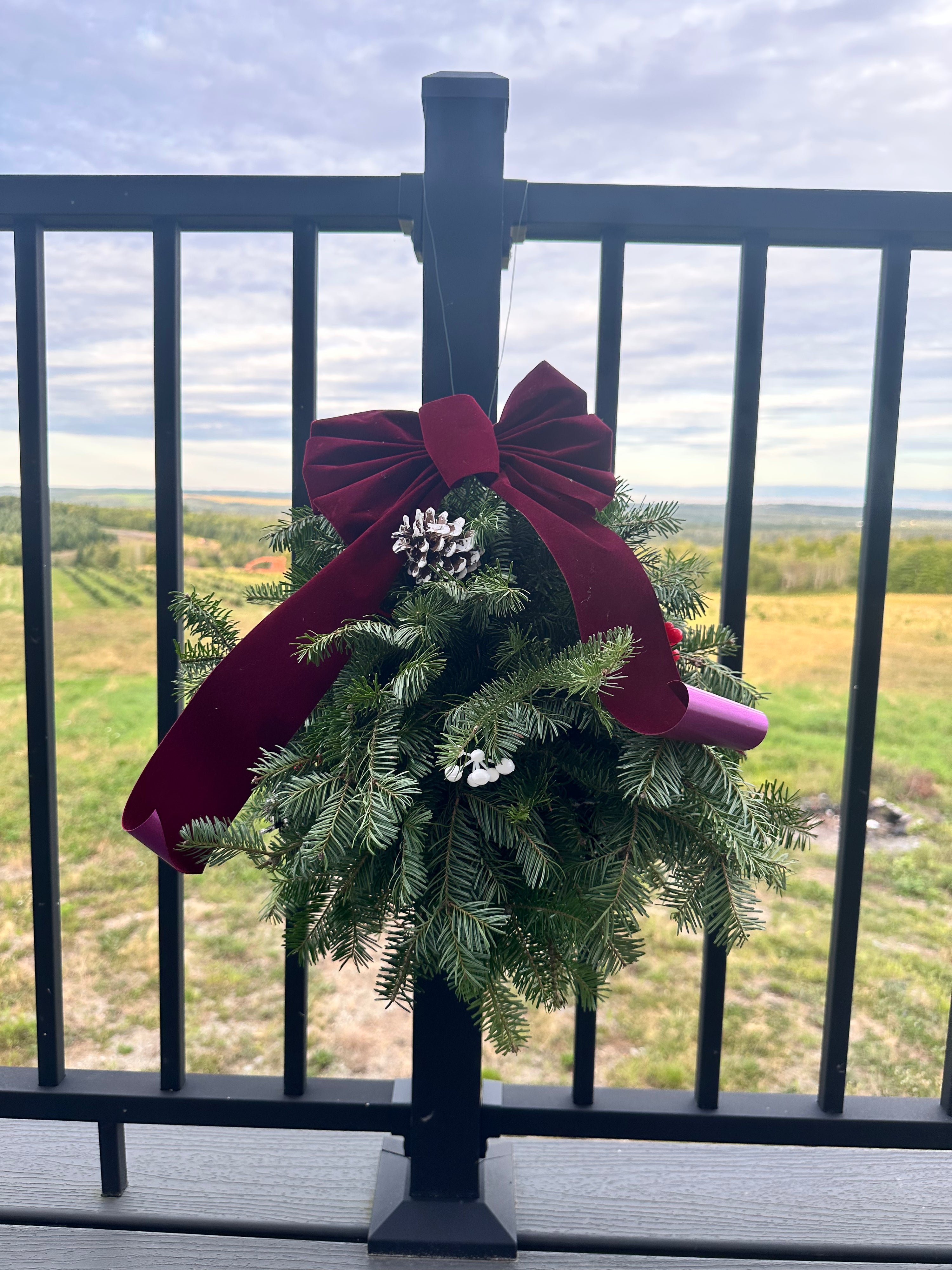 DIY Christmas Kissing Ball Kit – Holiday Porch & Indoor Decor