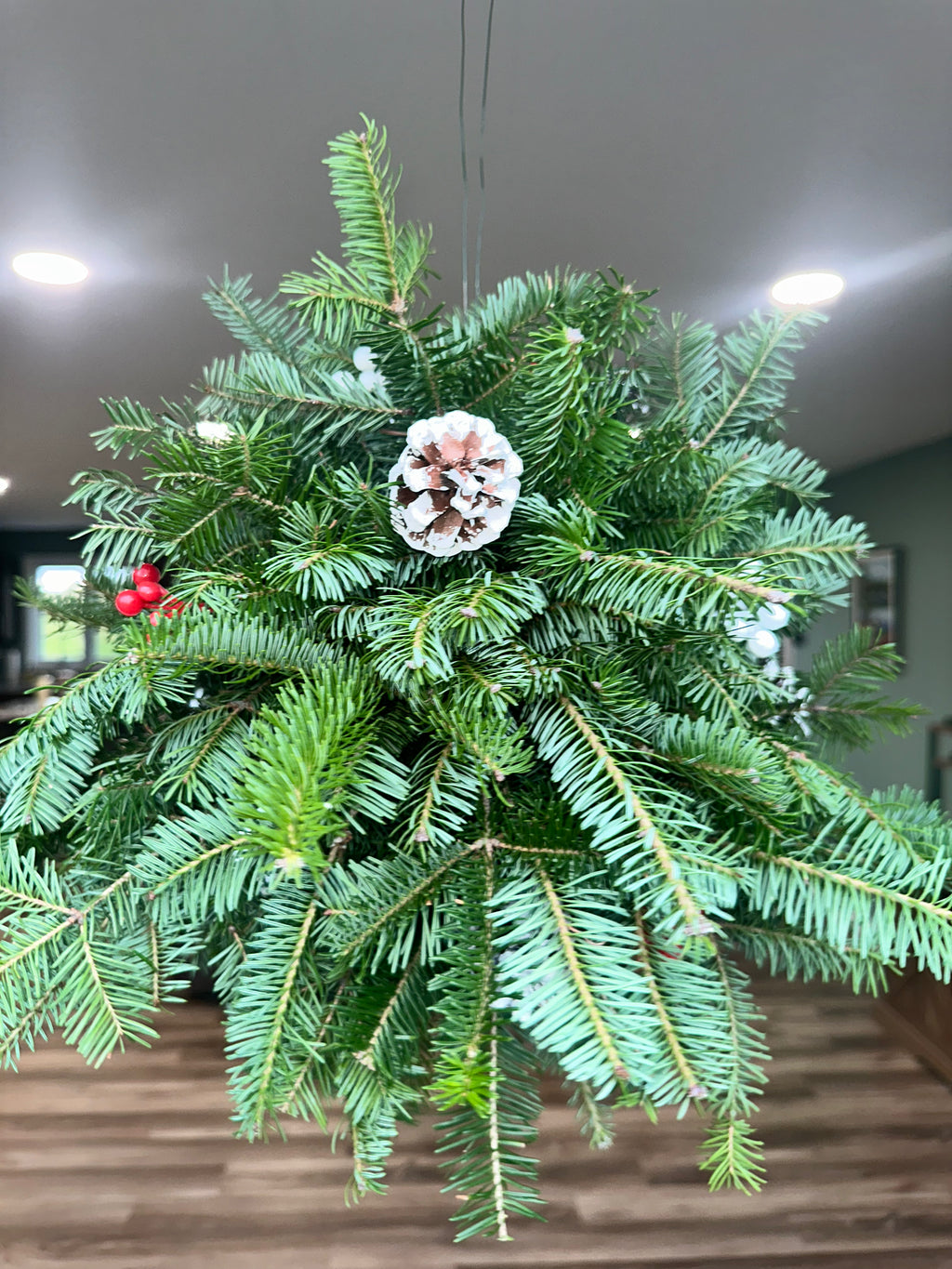 DIY Christmas Kissing Ball Kit – Holiday Porch & Indoor Decor