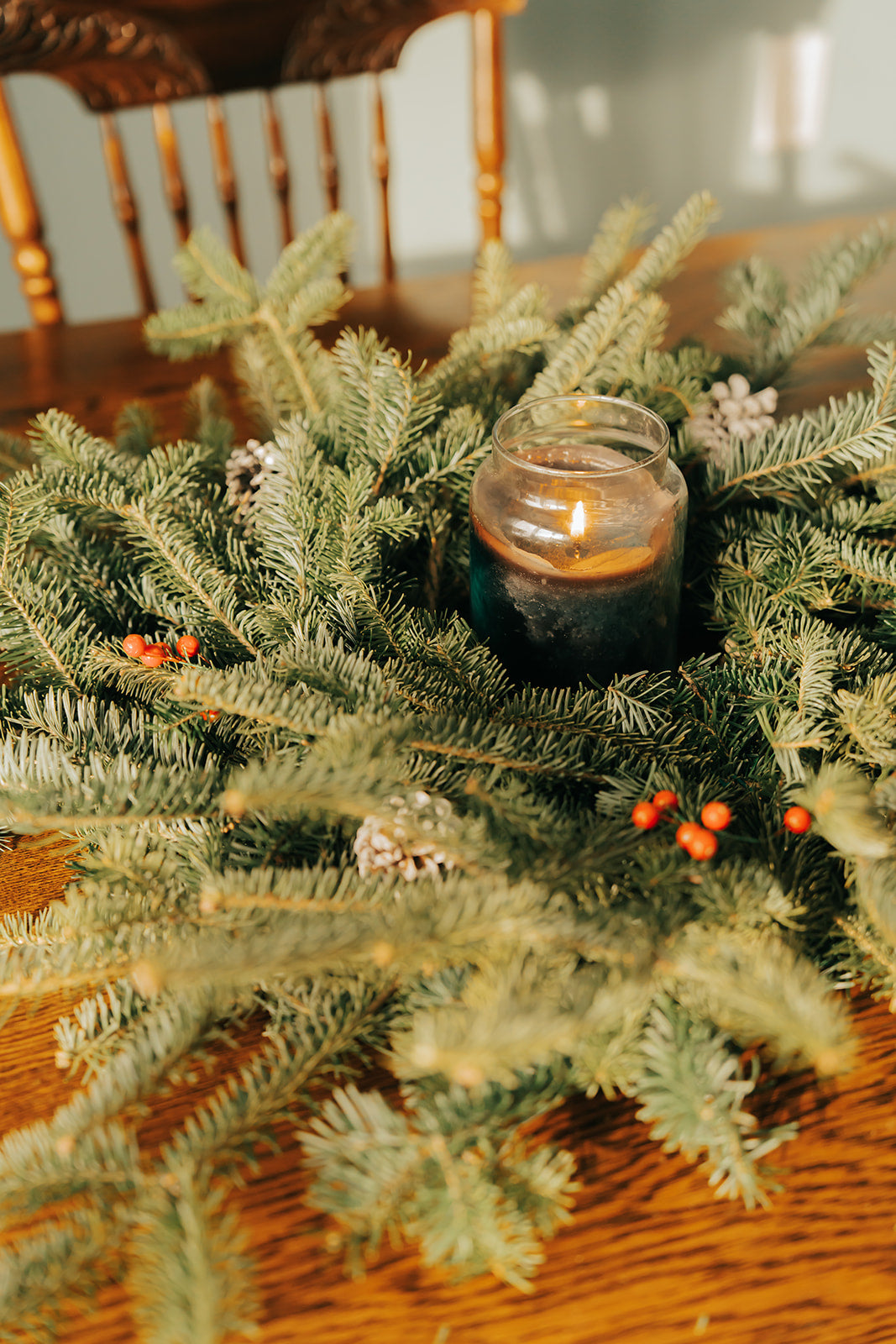 DIY Holiday Centerpiece Kit-Christmas Table Decor