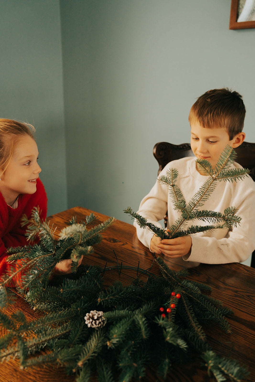 DIY Holiday Centerpiece Kit-Christmas Table Decor